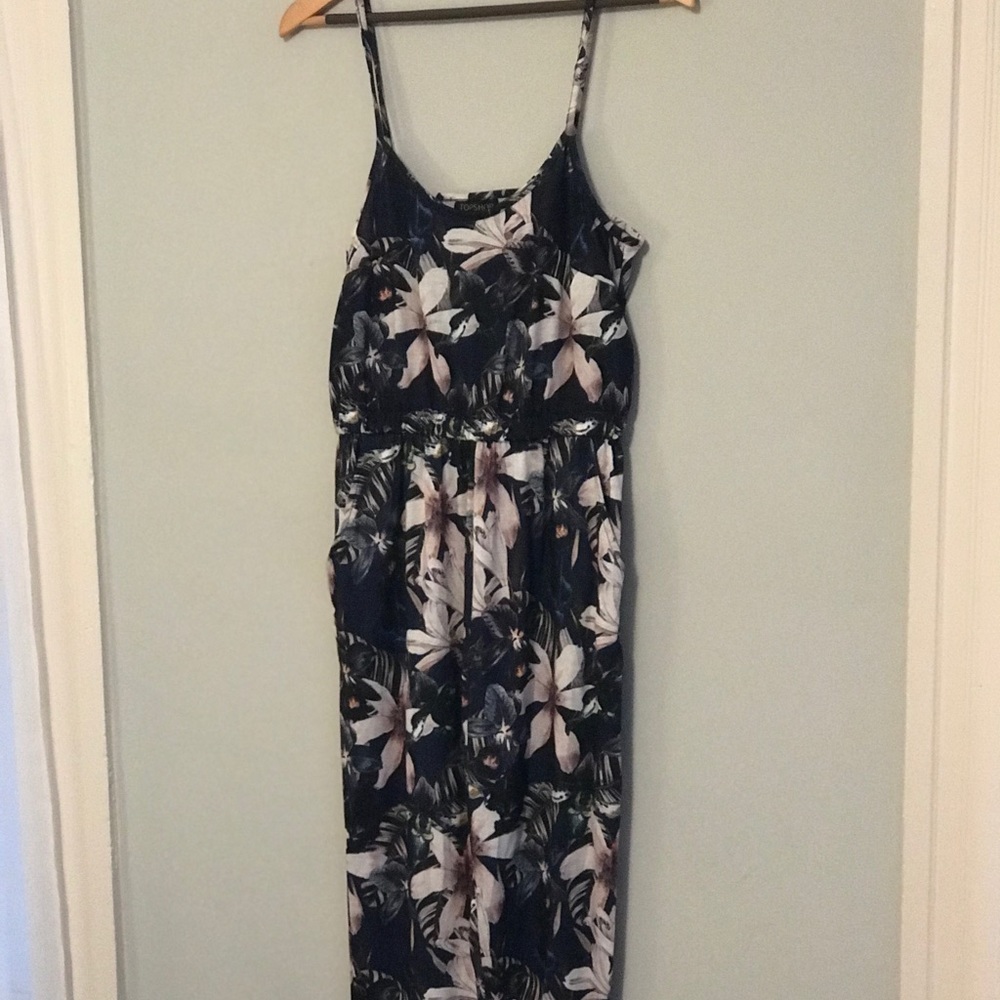 Floral jumpsuit - worn once!